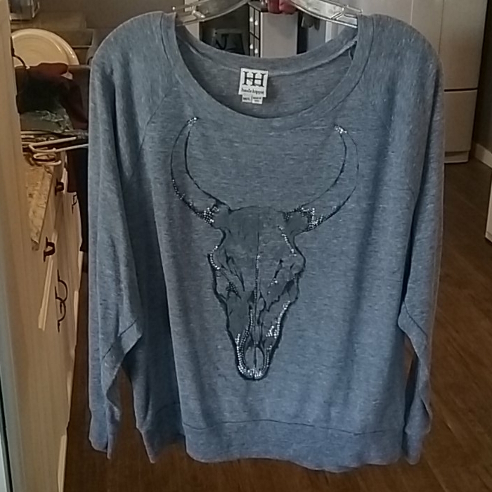 HAUTE HIPPIE steer head top size m/l